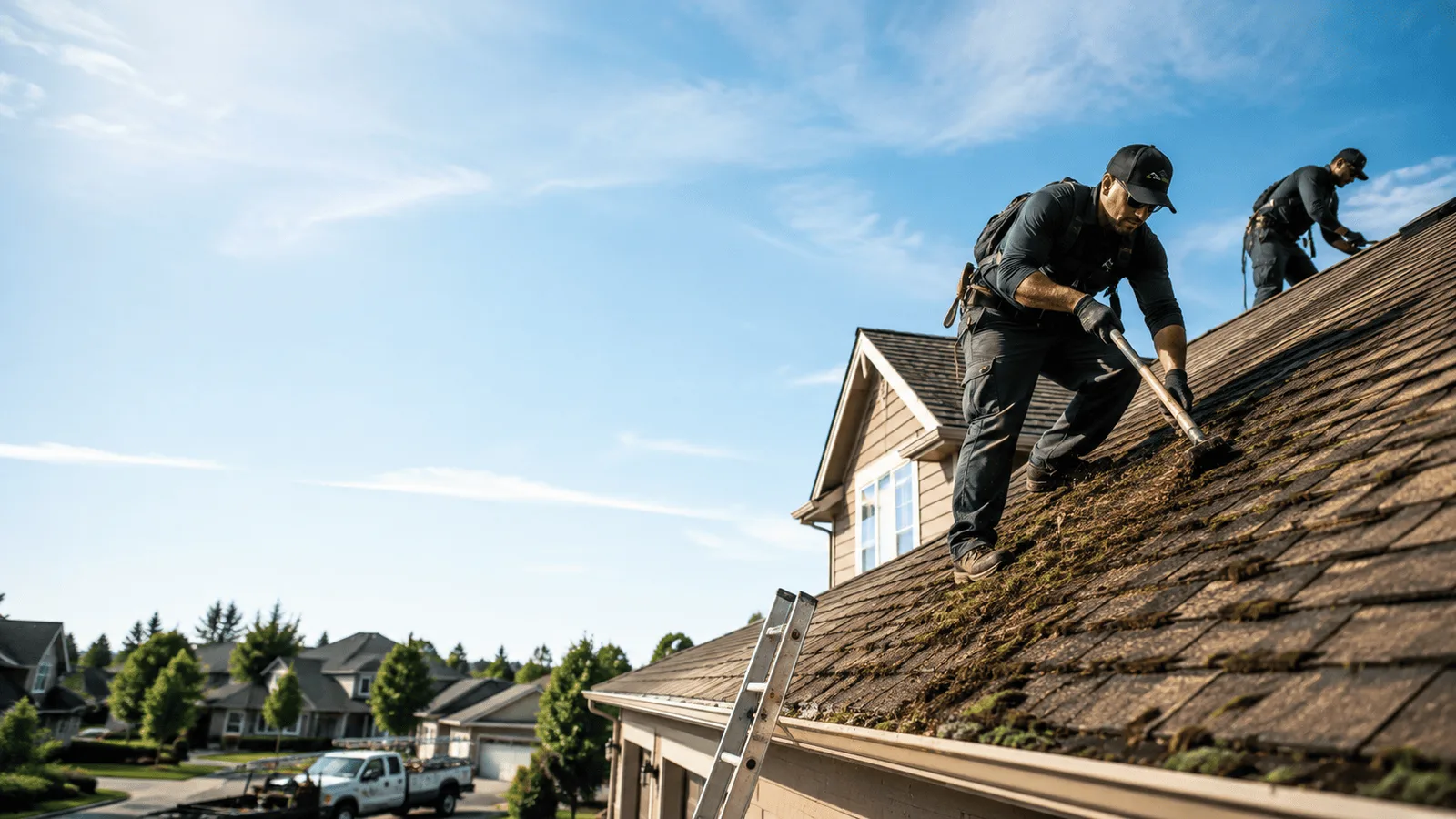 Roof Moss Removal in Cade, LA near me